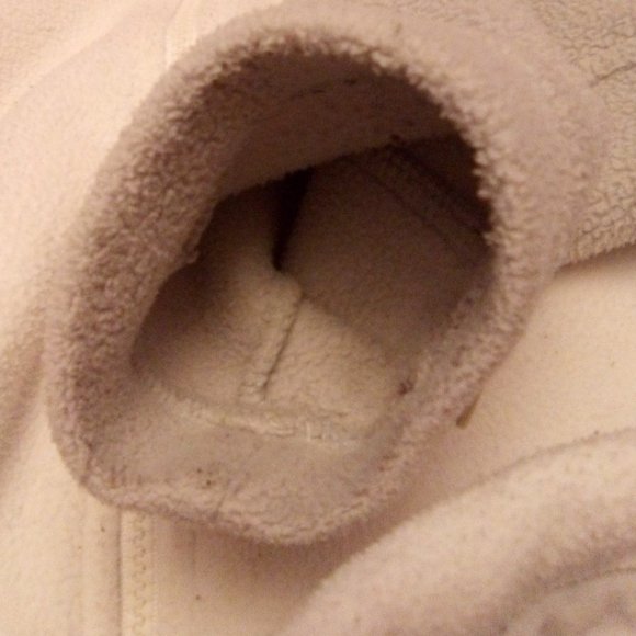 Ladies' The North Face Gray/White Denali Jacket Sz. S - Picture 4 of 6